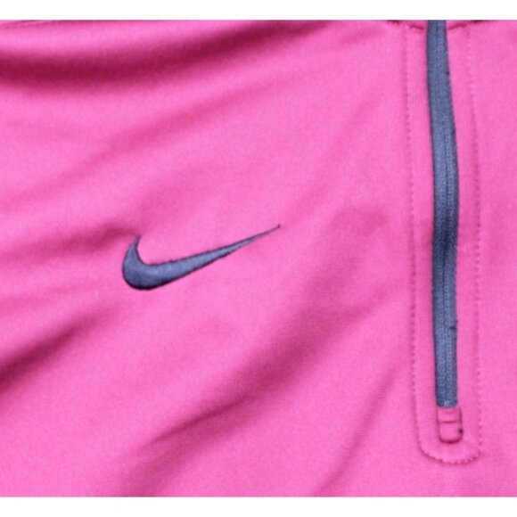 Nike Dri-Fit Womens Pullover Half-Zip Sweatshirt Med - Picture 3 of 9